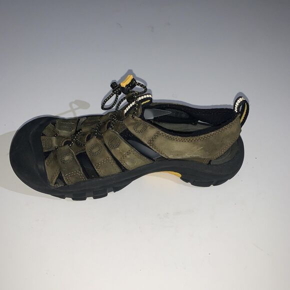 Keen Newport Shoes Mens Size 8 Green Leather Closed Toe Water Sandals Hiking main image 5